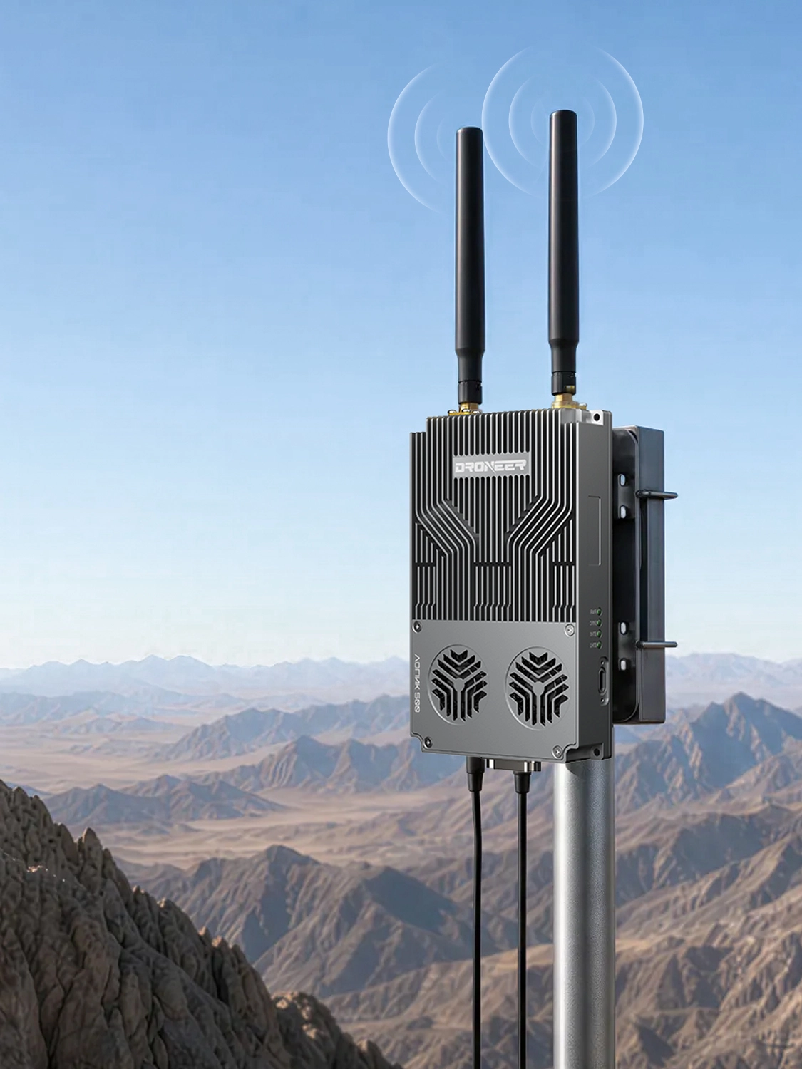 2x2 MIMO dual antenna architecture